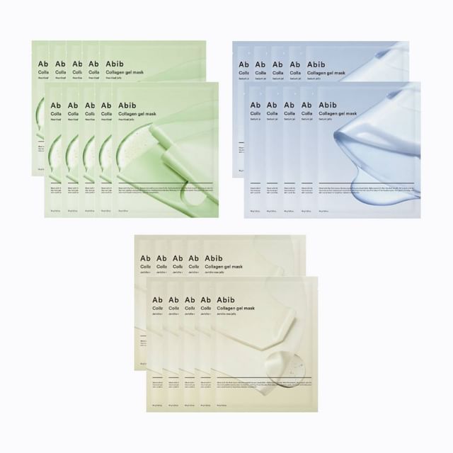 Collagen Gel Mask Set - 3 Types